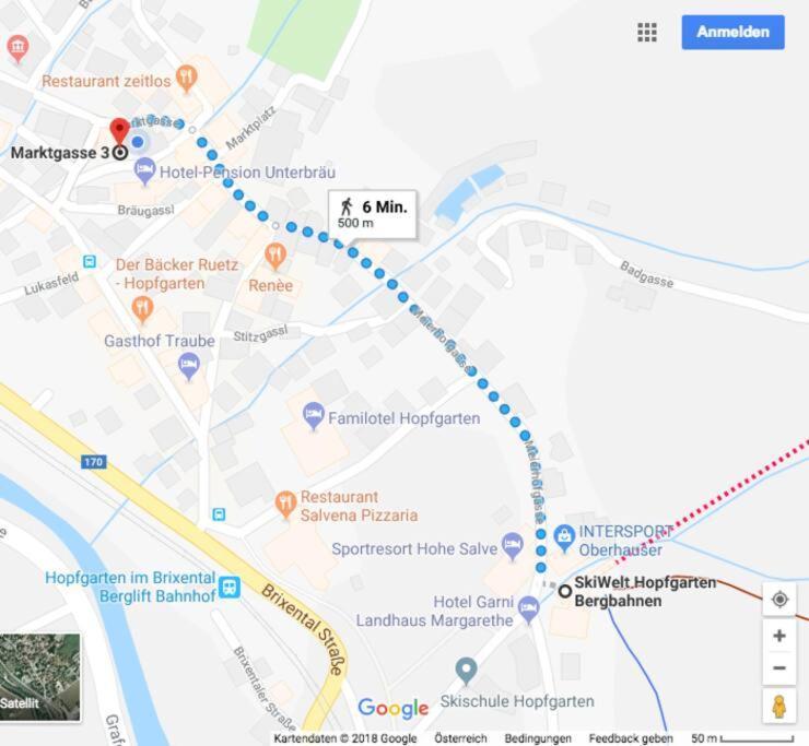 Appartement Der Buergerbote Zur Hohen Salve Hopfgarten im Brixental Exterior foto